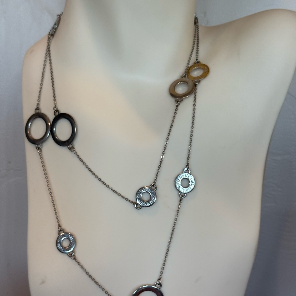 Vintage Elegant Silver Tutti‎ Fruitti Women's Necklace